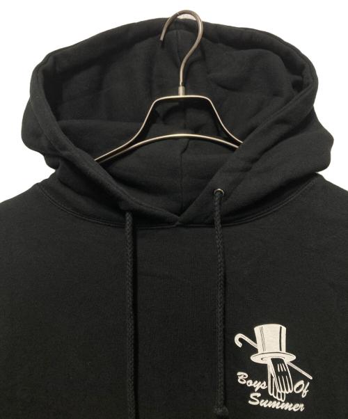 BOYS OF SUMMER（ボーイズオブサマー）Boys Of Summer (ボーイズオブサマー) Better Gift Shop (ベターギフトショップ) Cats Hooded Sweatshirt  パーカー ブラック サイズ:Ｍの古着・服飾アイテム