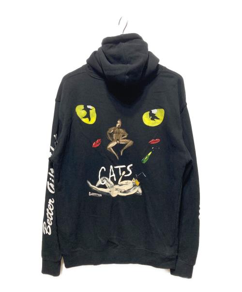 BOYS OF SUMMER（ボーイズオブサマー）Boys Of Summer (ボーイズオブサマー) Better Gift Shop (ベターギフトショップ) Cats Hooded Sweatshirt  パーカー ブラック サイズ:Ｍの古着・服飾アイテム