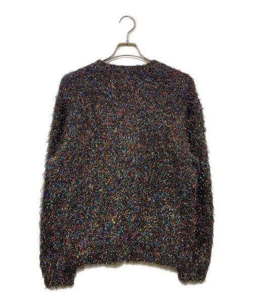 SUPREME（シュプリーム）SUPREME (シュプリーム) Sparkle Cardigan Multi カーディガン ブラック サイズ:Sの古着・服飾アイテム