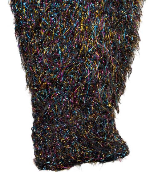 SUPREME（シュプリーム）SUPREME (シュプリーム) Sparkle Cardigan Multi カーディガン ブラック サイズ:Sの古着・服飾アイテム