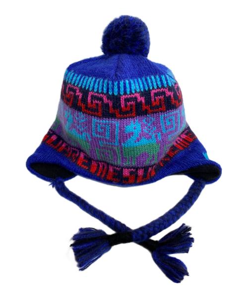 SUPREME（シュプリーム）Supreme (シュプリーム) Chullo Windstopper Earflap Beanie ビーニー ネイビー サイズ:OneSizeの古着・服飾アイテム