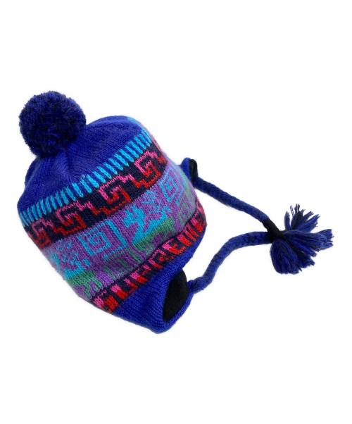 SUPREME（シュプリーム）Supreme (シュプリーム) Chullo Windstopper Earflap Beanie ビーニー ネイビー サイズ:OneSizeの古着・服飾アイテム