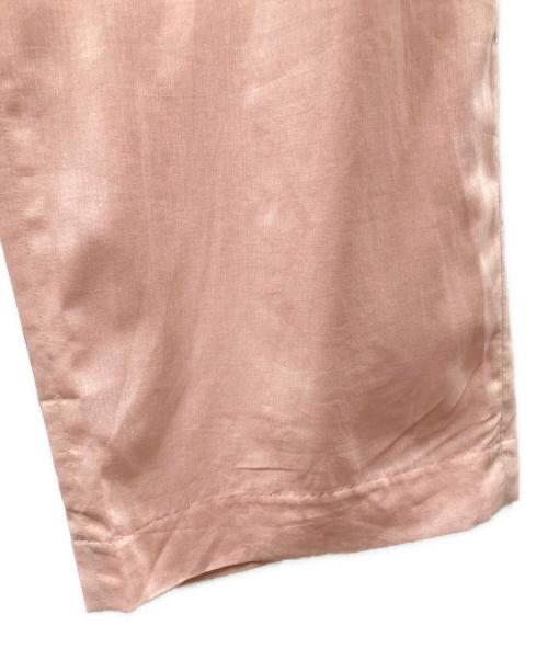 AURALEE（オーラリー）AURALEE (オーラリー) HARD TWIST FINX ORGANDY PANTS パンツ ピンク サイズ:SIZE 1の古着・服飾アイテム