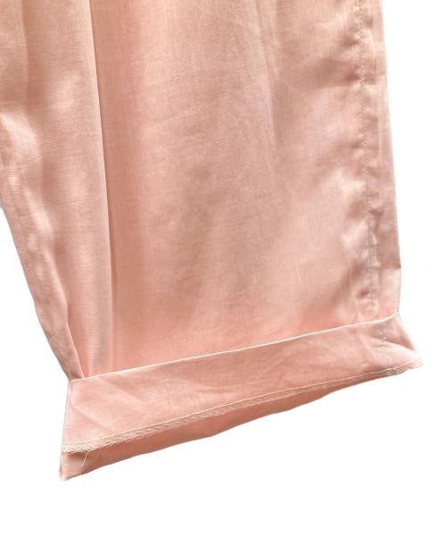 AURALEE（オーラリー）AURALEE (オーラリー) HARD TWIST FINX ORGANDY PANTS パンツ ピンク サイズ:SIZE 1の古着・服飾アイテム