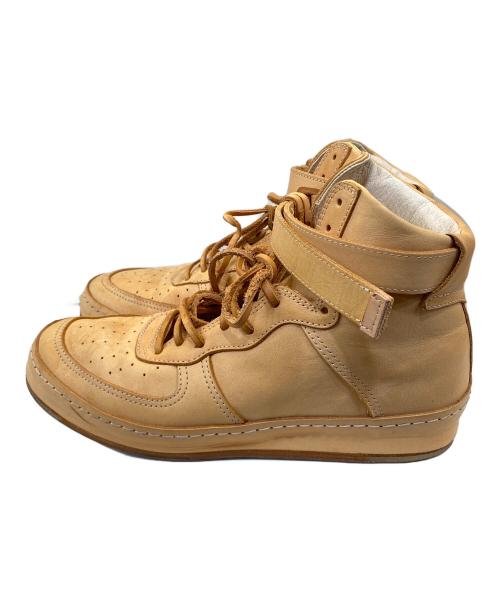 HENDER SCHEME（エンダースキーマ）HENDER SCHEME (エンダースキーマ) mip-01 manual industrial ハイカットスニーカー ベージュ サイズ:サイズ表記無しの古着・服飾アイテム