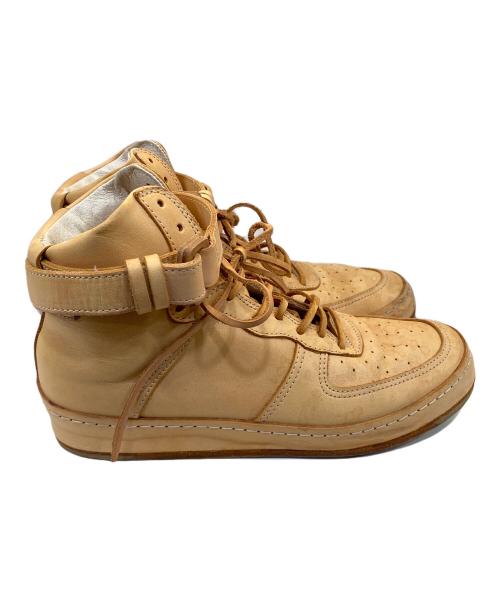 HENDER SCHEME（エンダースキーマ）HENDER SCHEME (エンダースキーマ) mip-01 manual industrial ハイカットスニーカー ベージュ サイズ:サイズ表記無しの古着・服飾アイテム