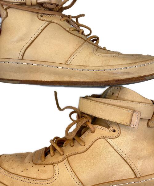 HENDER SCHEME（エンダースキーマ）HENDER SCHEME (エンダースキーマ) mip-01 manual industrial ハイカットスニーカー ベージュ サイズ:サイズ表記無しの古着・服飾アイテム