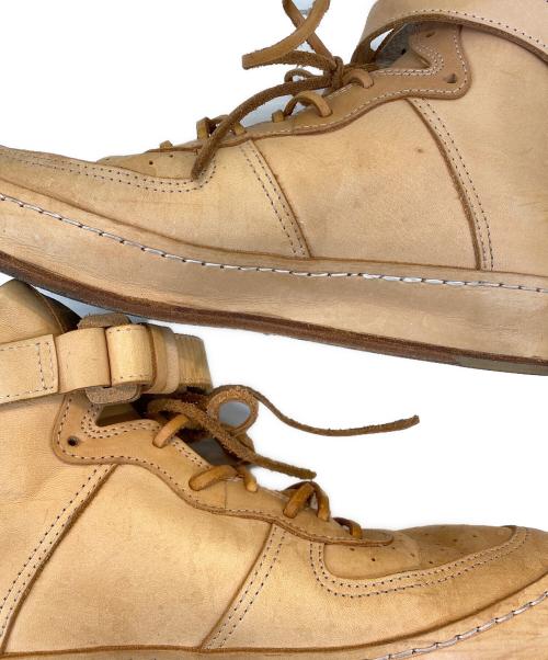 HENDER SCHEME（エンダースキーマ）HENDER SCHEME (エンダースキーマ) mip-01 manual industrial ハイカットスニーカー ベージュ サイズ:サイズ表記無しの古着・服飾アイテム