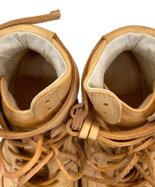 HENDER SCHEME（エンダースキーマ）HENDER SCHEME (エンダースキーマ) mip-01 manual industrial ハイカットスニーカー ベージュ サイズ:サイズ表記無しの古着・服飾アイテム