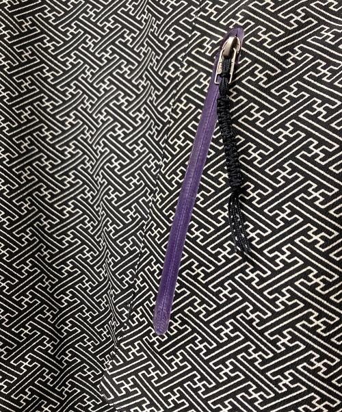 ACG（エーシージー）ACG (エーシージー) KIMONO SETAGAYA ジャケット ブラック×ホワイト サイズ:XXLの古着・服飾アイテム