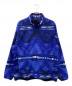 POLO RALPH LAURENポロ・ラルフローレン）の古着「ハーフスナップフリースプルオーバー」｜ブルー