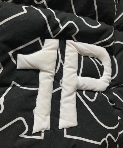 1PIU1UGUALE3 RELAX（ウノピゥウノウグァーレトレ リラックス）1piu1uguale3 relax (ウノピゥウノウグァーレトレ リラックス) ダウンジャケット ブラック×ホワイト サイズ:XLの古着・服飾アイテム