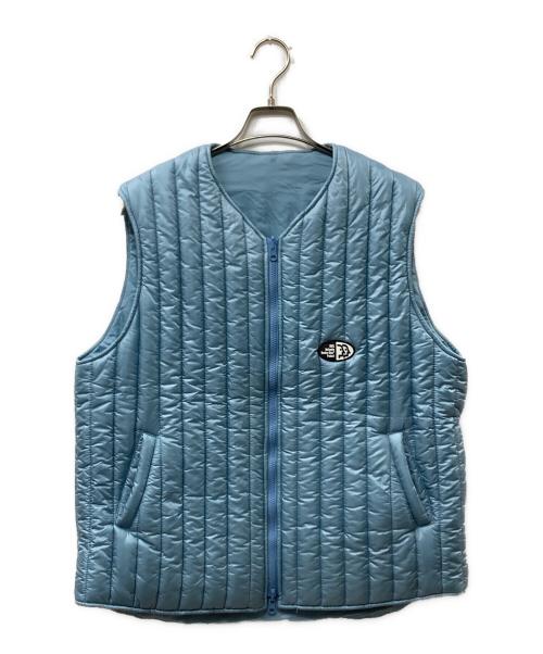 Hombre Nino（オンブレニーニョ）Hombre Nino (オンブレニーニョ) CORONA DEEP FREEZE SIMPLE VEST ベスト ブルー サイズ:Lの古着・服飾アイテム