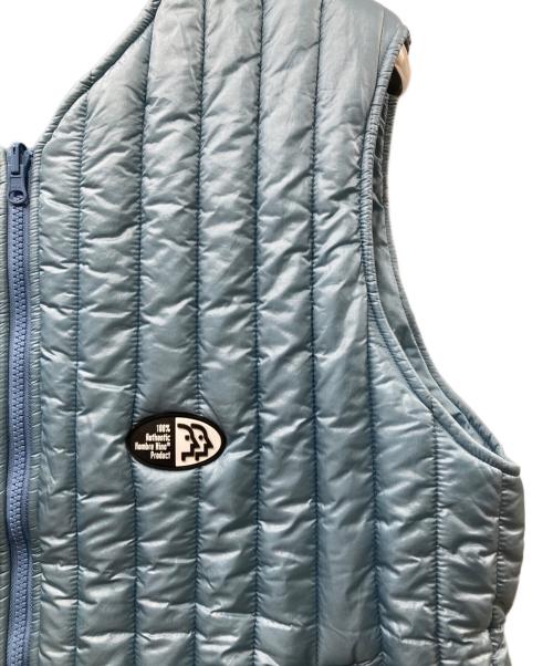 Hombre Nino（オンブレニーニョ）Hombre Nino (オンブレニーニョ) CORONA DEEP FREEZE SIMPLE VEST ベスト ブルー サイズ:Lの古着・服飾アイテム