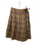 Burberry's（バーバリーズ）の古着「ノバチェックラップスカート」｜ベージュ