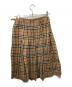 Burberry's (バーバリーズ) ノバチェックラップスカート ベージュ サイズ:38：6000円