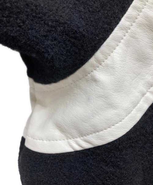 BoTT（ボット）BoTT (ボット) tokyovitamin 23AW EX-BoTT-virsity ワッペンスタジャン ブラック×ホワイト サイズ:Mの古着・服飾アイテム