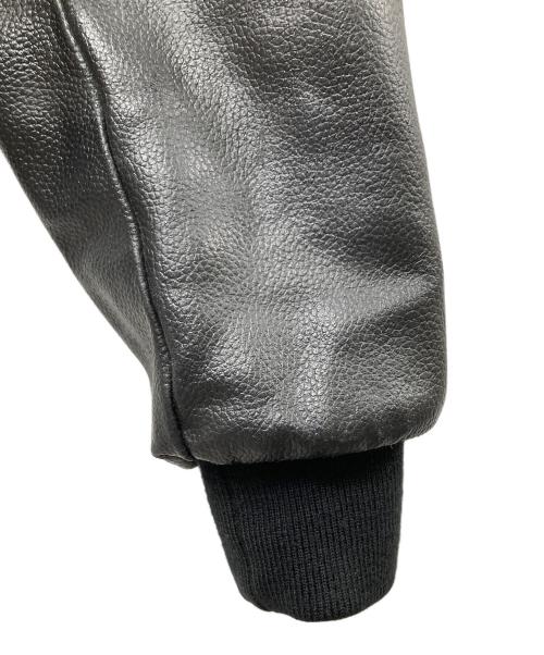 stussy（ステューシー）stussy (ステューシー) SOPH. (ソフ) 15AW SOPHNET × STUSSY 16周年記念 スタジャン ブラック サイズ:SIZE Lの古着・服飾アイテム