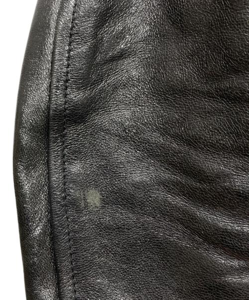 beautiful people（ビューティフルピープル）beautiful people (ビューティフルピープル) ダブルライダースジャケット ブラック サイズ:130cmの古着・服飾アイテム