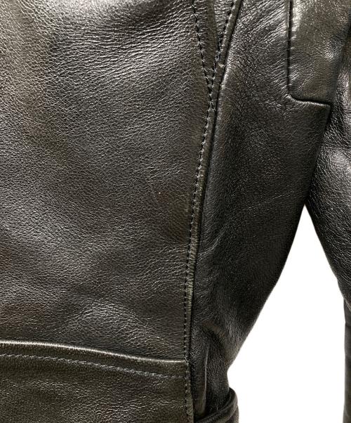 beautiful people（ビューティフルピープル）beautiful people (ビューティフルピープル) ダブルライダースジャケット ブラック サイズ:130cmの古着・服飾アイテム