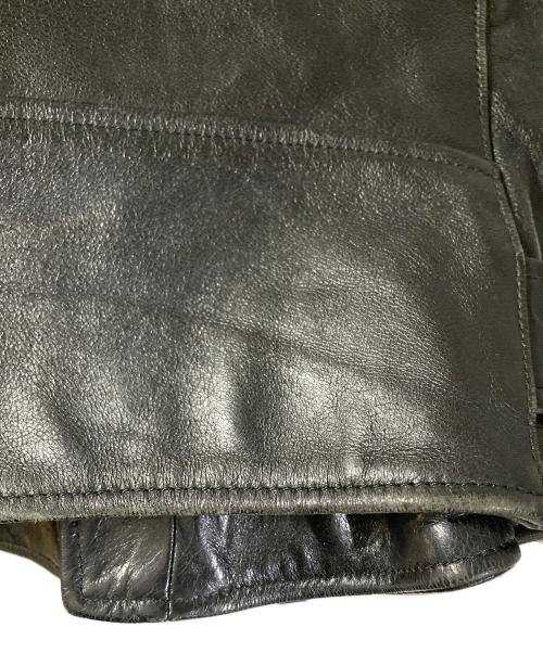 beautiful people（ビューティフルピープル）beautiful people (ビューティフルピープル) ダブルライダースジャケット ブラック サイズ:130cmの古着・服飾アイテム