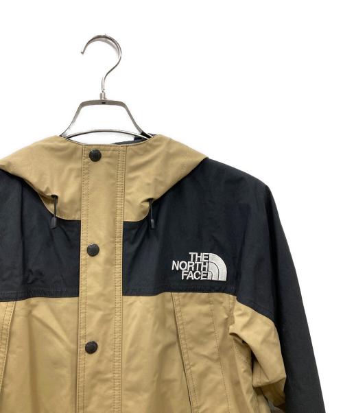 THE NORTH FACE（ザ ノース フェイス）THE NORTH FACE (ザ ノース フェイス) マウンテンライトジャケット ベージュ×ブラック サイズ:SIZE Sの古着・服飾アイテム