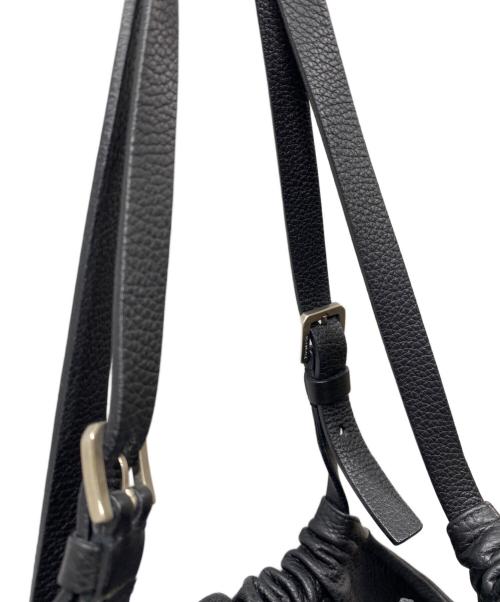 JIL SANDER（ジルサンダー）JIL SANDER (ジルサンダー) ドローストリングバッグ ブラックの古着・服飾アイテム