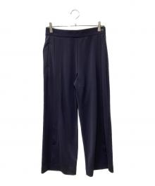 Ujoh×DANSKIN（ウジョー×ダンスキン）の古着「ワイドスラックス」｜ネイビー