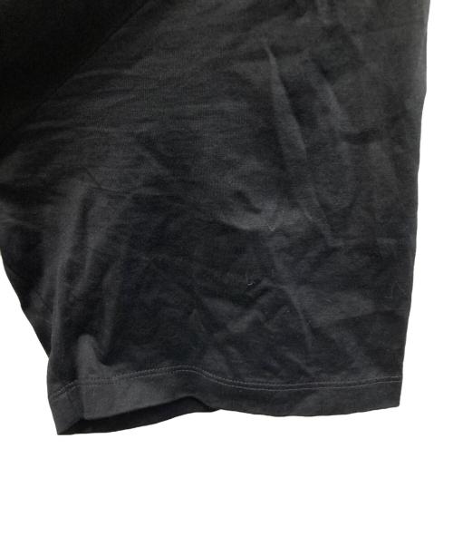 PRADA（プラダ）PRADA (プラダ) フリンジ切替半袖ワンピース ブラック サイズ:Sの古着・服飾アイテム