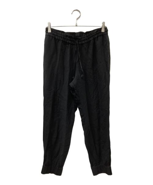 DRIES VAN NOTEN（ドリスヴァンノッテン）DRIES VAN NOTEN (ドリスヴァンノッテン) サイドラインイージーパンツ ブラック サイズ:40の古着・服飾アイテム
