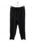 DRIES VAN NOTEN（ドリスヴァンノッテン）の古着「サイドラインイージーパンツ」｜ブラック
