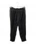 DRIES VAN NOTEN (ドリスヴァンノッテン) サイドラインイージーパンツ ブラック サイズ:40：9000円