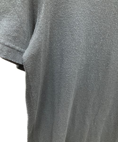 BOTTEGA VENETA（ボッテガベネタ）BOTTEGA VENETA (ボッテガベネタ) 刺繍ワンポイント クルーネックTシャツ ブラック サイズ:36の古着・服飾アイテム