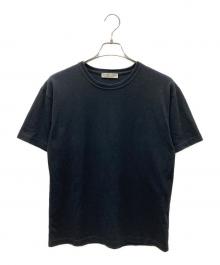 BOTTEGA VENETA（ボッテガベネタ）の古着「背面刺繍デザインクルーネックTシャツ」｜ブラック