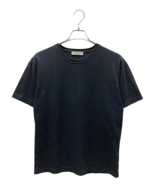 BOTTEGA VENETA（ボッテガベネタ）BOTTEGA VENETA (ボッテガベネタ) 背面刺繍デザインクルーネックTシャツ ブラック サイズ:46の古着・服飾アイテム
