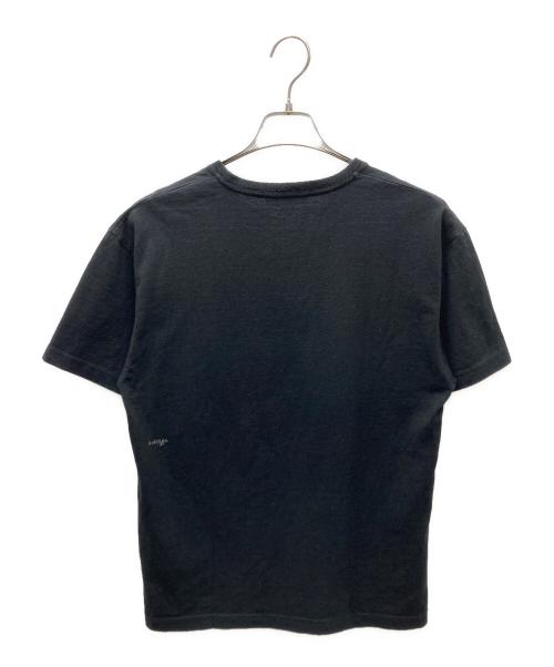 BOTTEGA VENETA（ボッテガベネタ）BOTTEGA VENETA (ボッテガベネタ) 背面刺繍デザインクルーネックTシャツ ブラック サイズ:46の古着・服飾アイテム