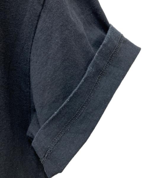 BOTTEGA VENETA（ボッテガベネタ）BOTTEGA VENETA (ボッテガベネタ) 背面刺繍デザインクルーネックTシャツ ブラック サイズ:46の古着・服飾アイテム