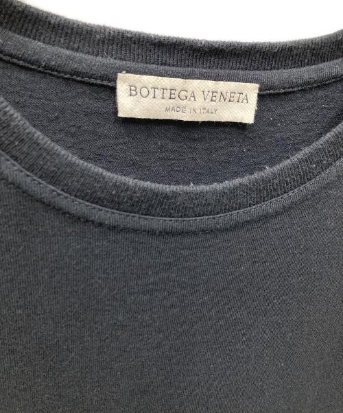 BOTTEGA VENETA（ボッテガベネタ）BOTTEGA VENETA (ボッテガベネタ) 背面刺繍デザインクルーネックTシャツ ブラック サイズ:46の古着・服飾アイテム
