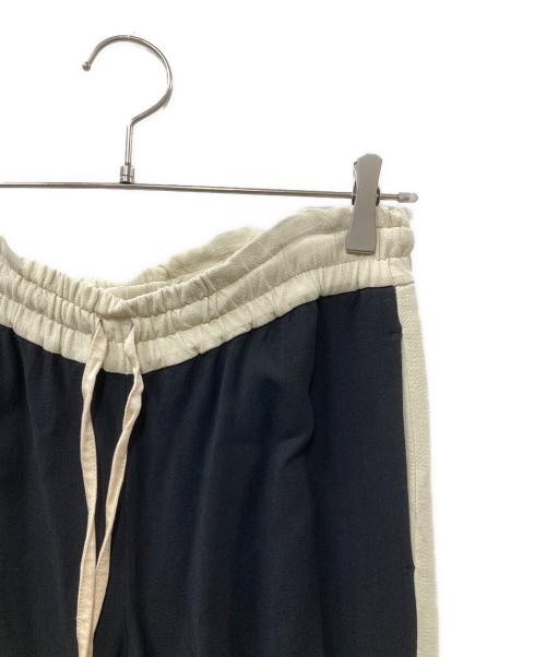 DRIES VAN NOTEN（ドリスヴァンノッテン）DRIES VAN NOTEN (ドリスヴァンノッテン) サイドラインイージーパンツ ブラック サイズ:38の古着・服飾アイテム