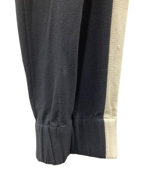 DRIES VAN NOTEN（ドリスヴァンノッテン）DRIES VAN NOTEN (ドリスヴァンノッテン) サイドラインイージーパンツ ブラック サイズ:38の古着・服飾アイテム