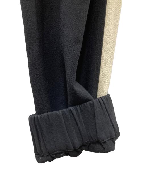 DRIES VAN NOTEN（ドリスヴァンノッテン）DRIES VAN NOTEN (ドリスヴァンノッテン) サイドラインイージーパンツ ブラック サイズ:38の古着・服飾アイテム