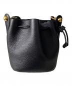 FURLAフルラ）の古着「SFERA MINI 巾着ショルダーバッグ」｜ブラック