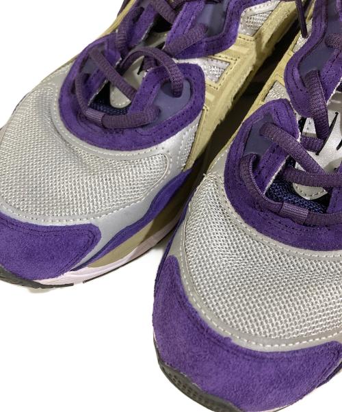 asics（アシックス）asics (アシックス) AWAKE (アウェイク) コラボ GEL-NYC スニーカー パープル×ベージュ サイズ:SIZE 27.5cmの古着・服飾アイテム