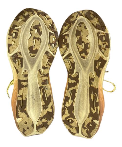 asics（アシックス）asics (アシックス) Eldoreso × Asics NOVABLAST3 ブラウン×イエロー サイズ:SIZE 27.5cmの古着・服飾アイテム