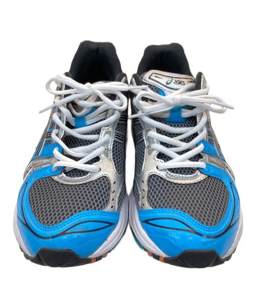 asics（アシックス）asics (アシックス) ANGELO BAQUE ローカットスニーカー ブルー×イエロー サイズ:SIZE 27.5cmの古着・服飾アイテム