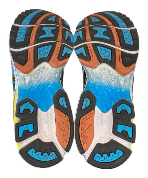 asics（アシックス）asics (アシックス) ANGELO BAQUE ローカットスニーカー ブルー×イエロー サイズ:SIZE 27.5cmの古着・服飾アイテム