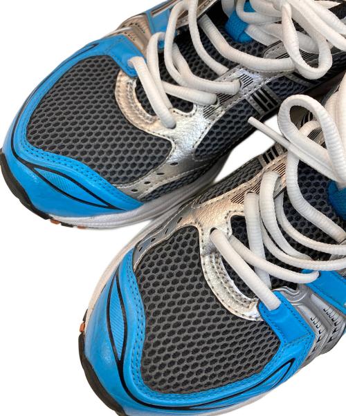 asics（アシックス）asics (アシックス) ANGELO BAQUE ローカットスニーカー ブルー×イエロー サイズ:SIZE 27.5cmの古着・服飾アイテム