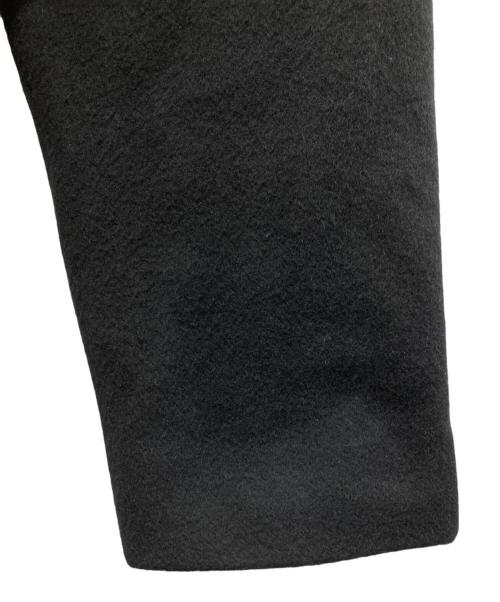 VERMEIL par iena（ヴェルメイユ パー イエナ）VERMEIL par iena (ヴェルメイユ パー イエナ) カシミヤ混ビーバーサイドスリットコート ブラック サイズ:38の古着・服飾アイテム