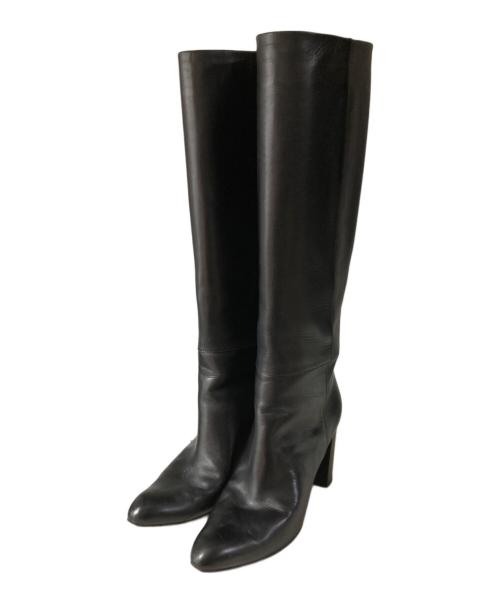 PELLICO（ペリーコ）PELLICO (ペリーコ) METRO 80 TB レザー ロングブーツ ブラック サイズ:38の古着・服飾アイテム