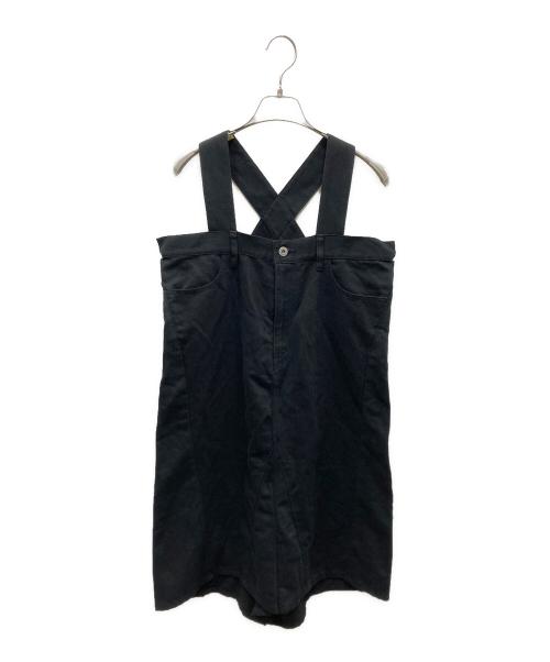 JUNYA WATANABE COMME des GARCONS（(ジュンヤワタナベ コムデギャルソン）JUNYA WATANABE COMME des GARCONS ((ジュンヤワタナベ コムデギャルソン) オールインワン ブラック サイズ:Sの古着・服飾アイテム